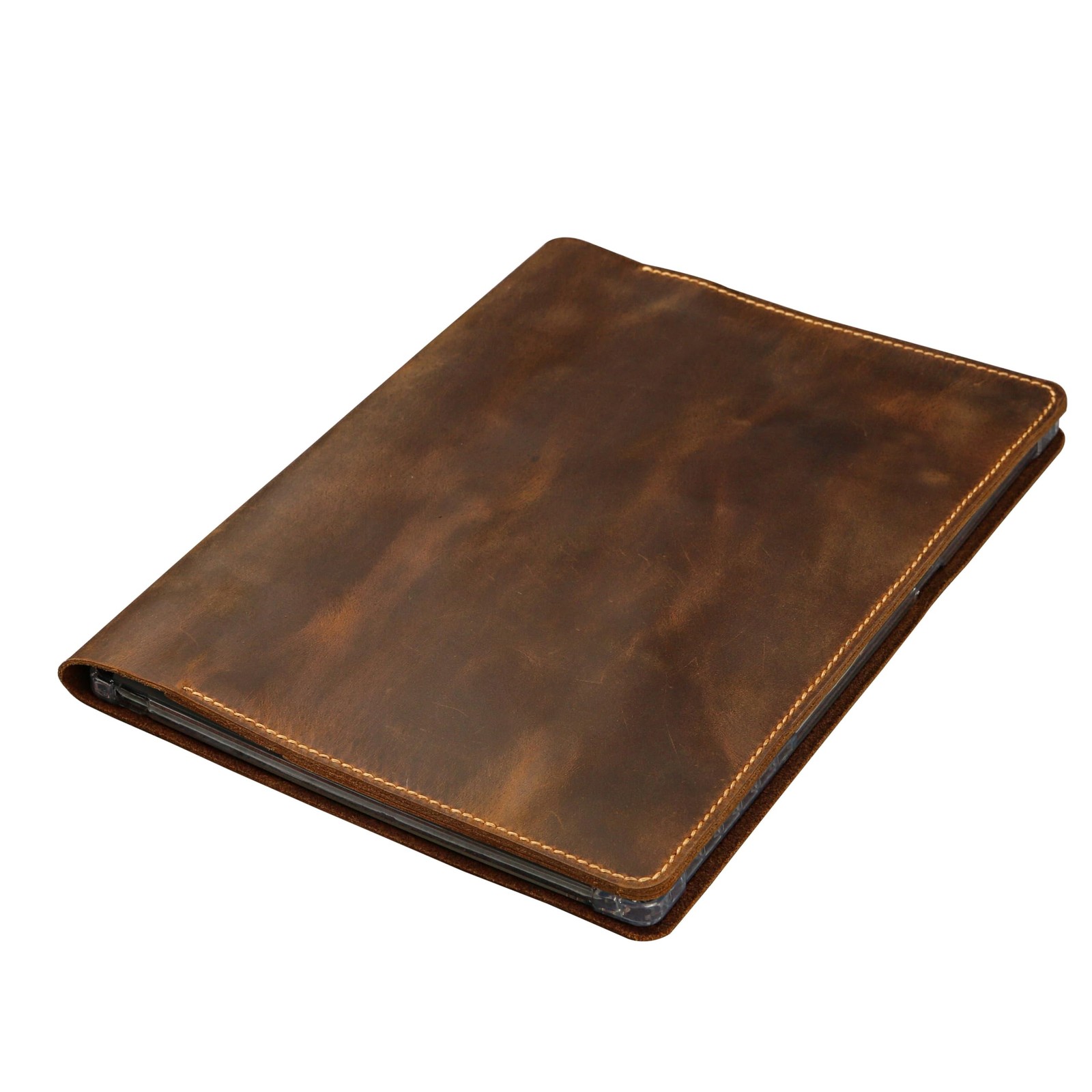 Genuine Leather Folio Case compatible with reMarkable Paper Pro,Leather Book ...