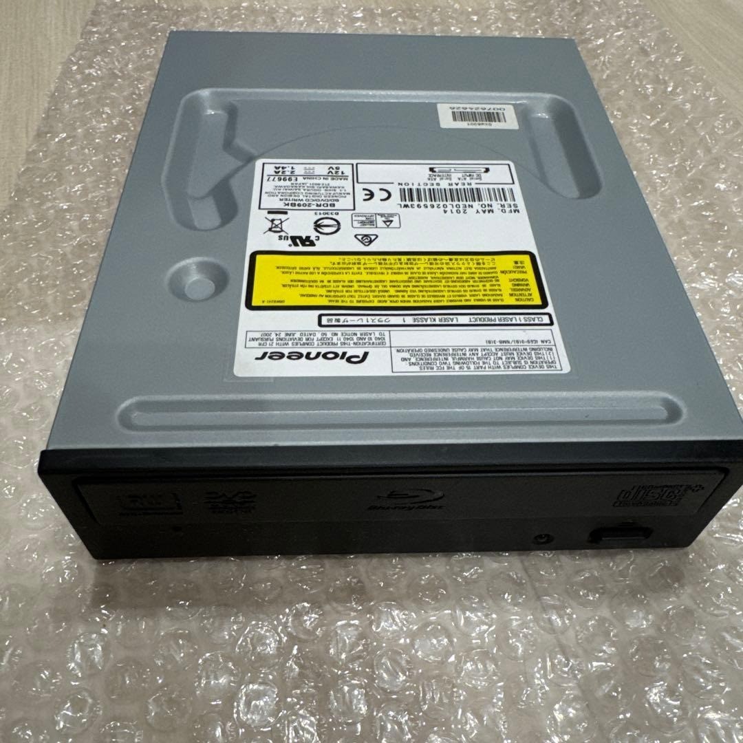 Pioneer BDR-209BK 16x Internal Blu-ray DVD CD Writer SATA Tested Japan  Good