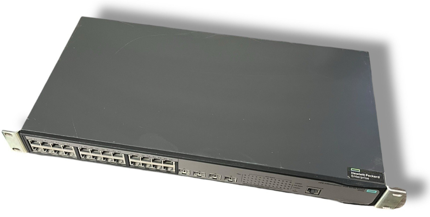 HP HPE OfficeConnect JG925A 1920-24G-POE+ 180W 24-Port Gigabit Managed Switch