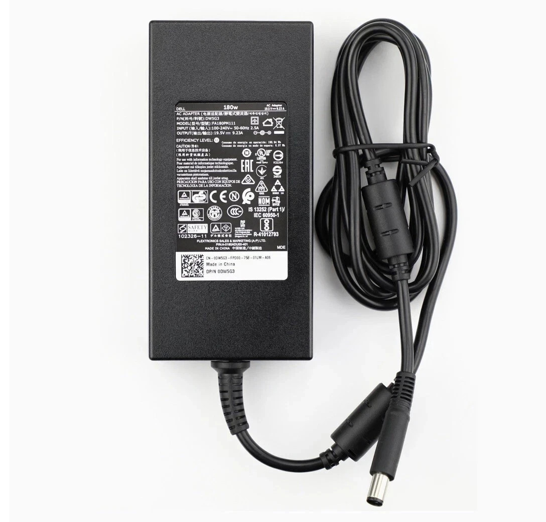 NEW Genuine 180W Adapter For Dell Precision Series M4300 M2800 M4600 M4700 M4800