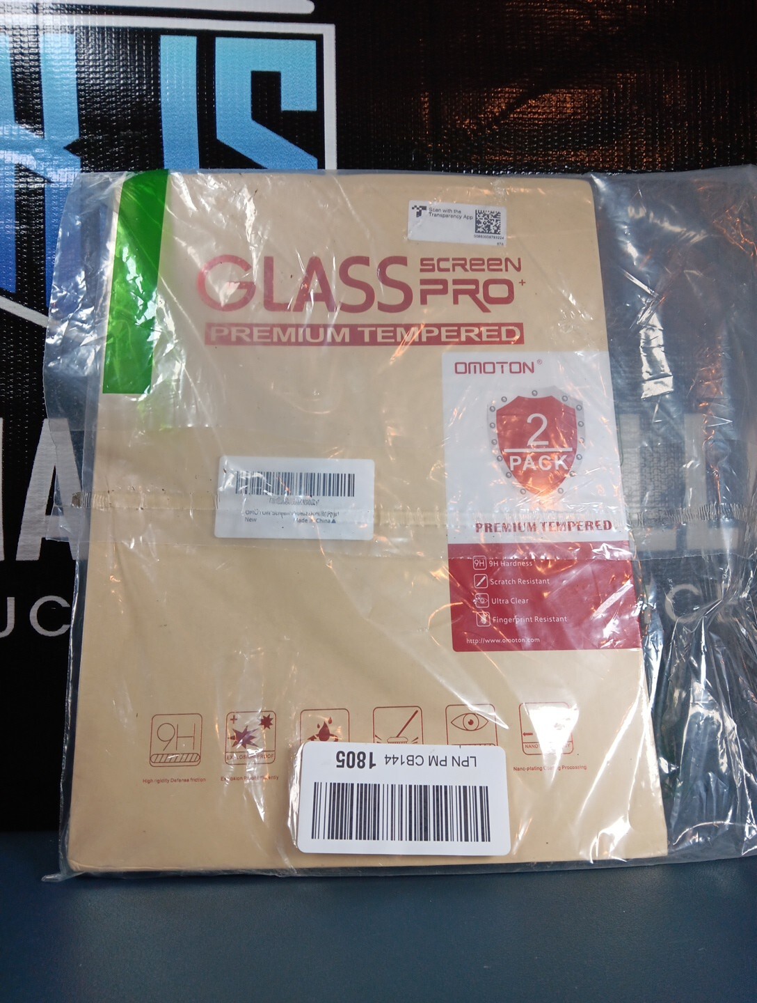 OMOTON 8541531981 Screen Protector for Apple iPad Pro (2nd Generation) - 2 Pack