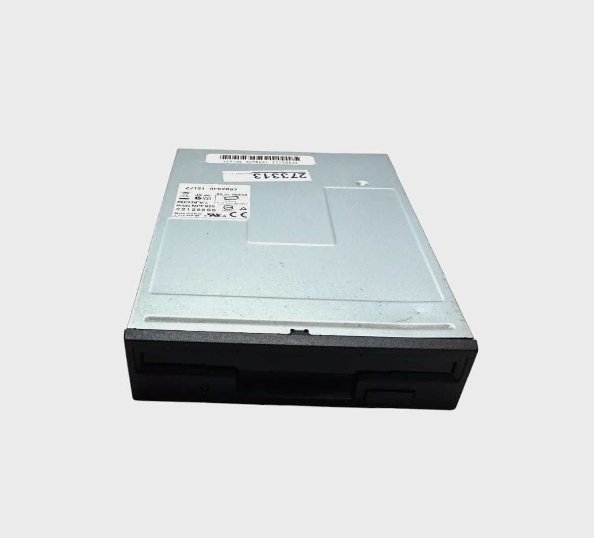 3.5" INTERNAL FLOPPY DRIVE - SONY MPF920 - BLACK