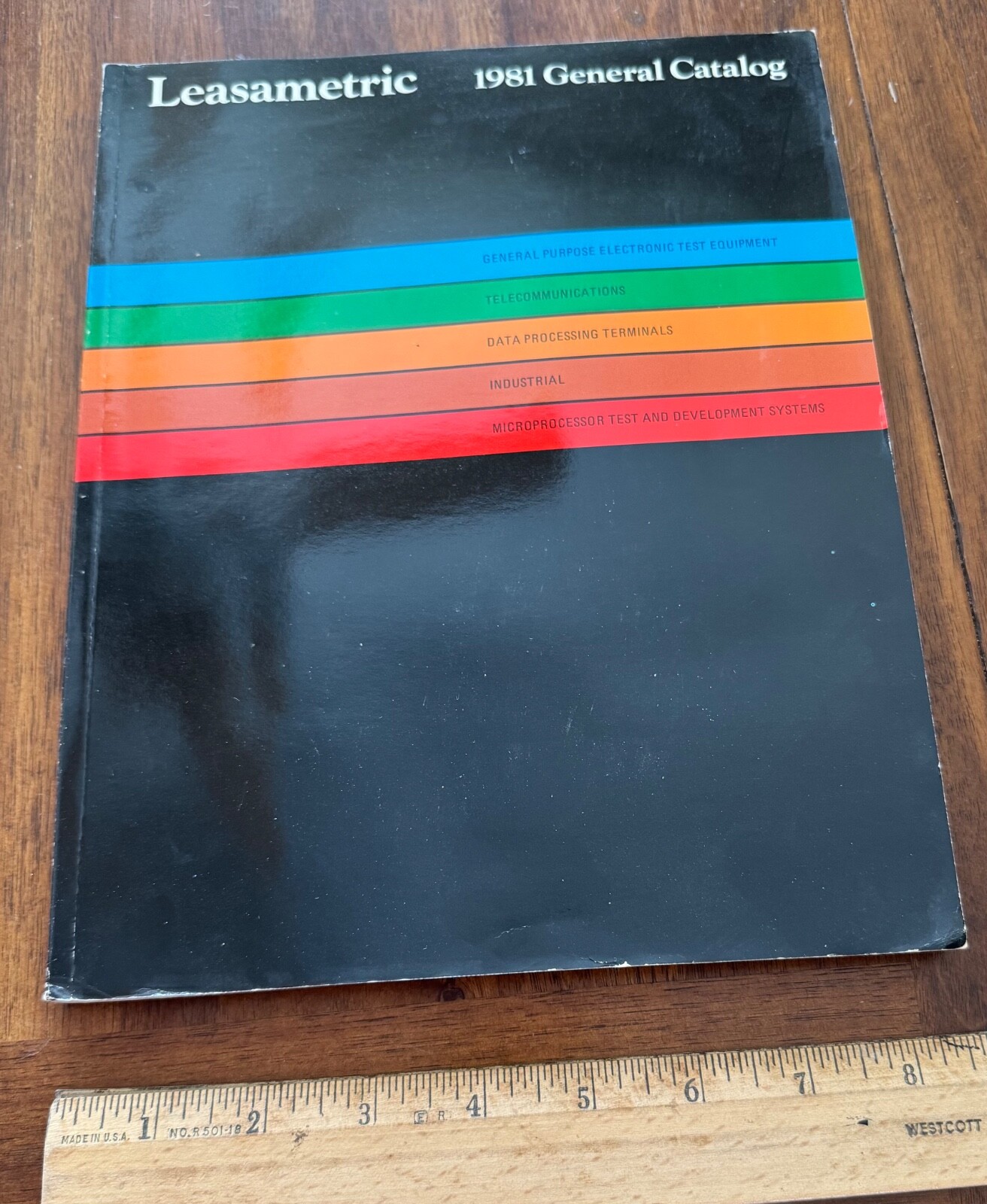 Vtg 1981 Catalog Leasametric data processing microprocessor Motorola
