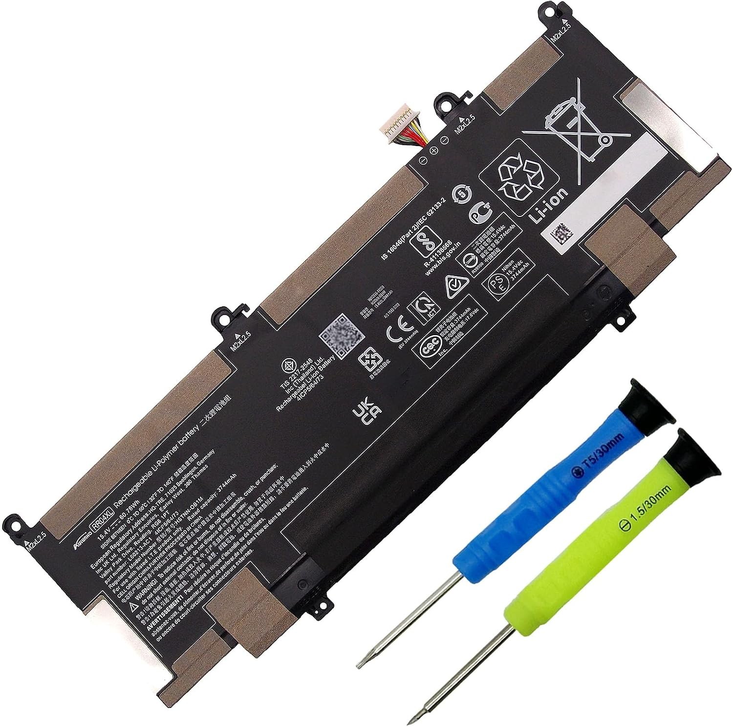 RR04XL L60373 005 Laptop Battery Replacement for HP Spectre X360 13 13 AW 13
