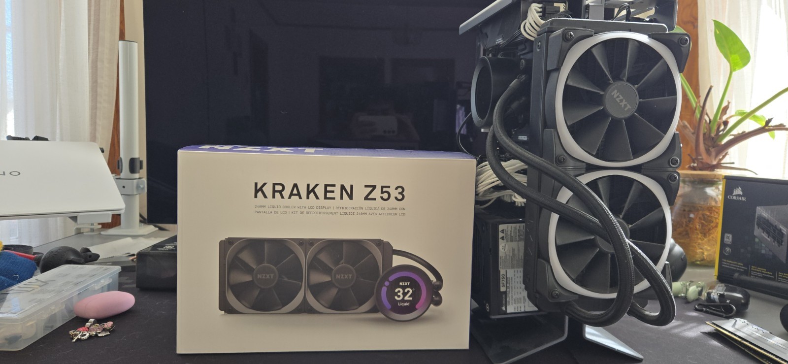 NZXT Kraken Z53 RL-KRZ53-01 Liquid Cooler