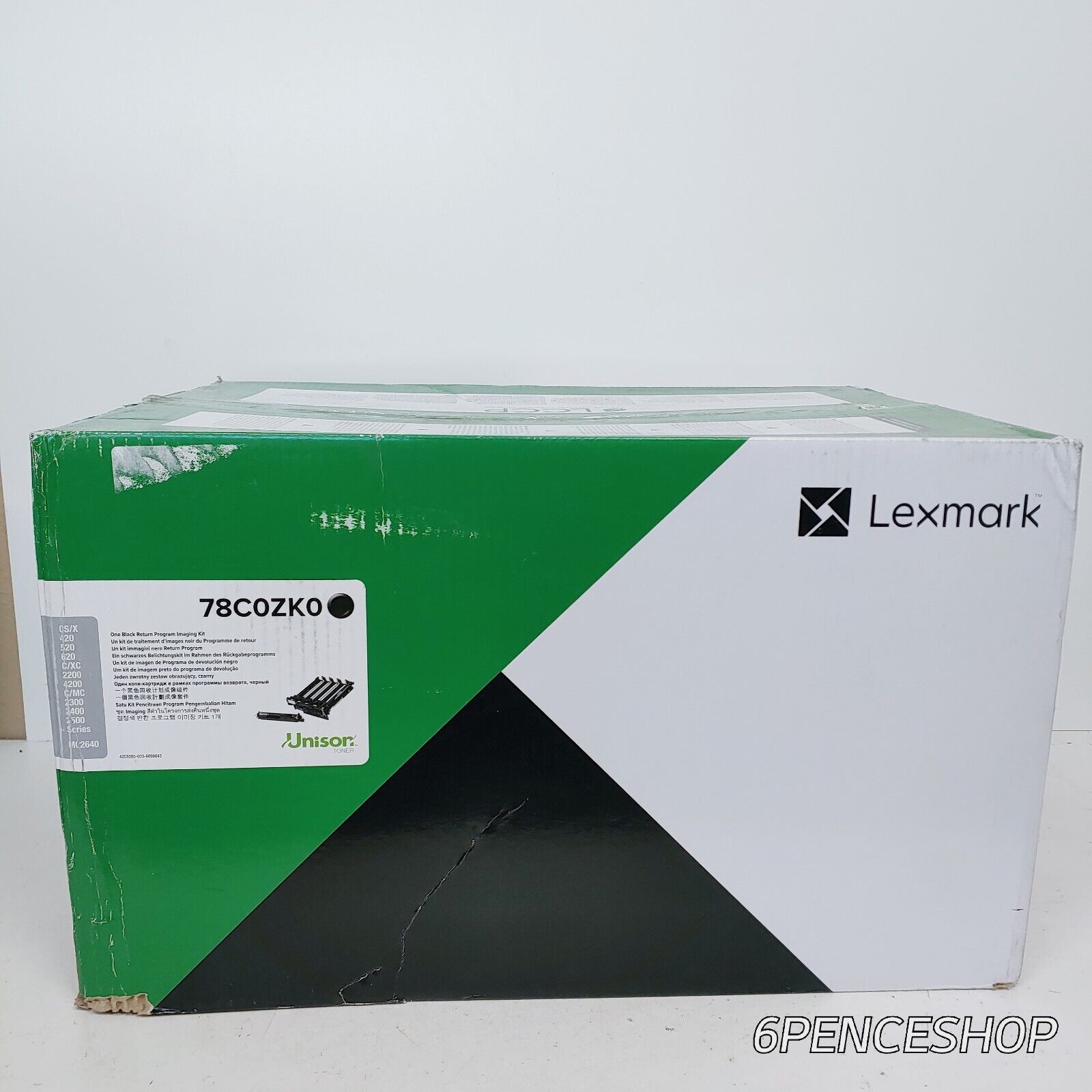 *Imperfect Box* Lexmark 78C0ZK0 Black Return Programme Imaging Kit
