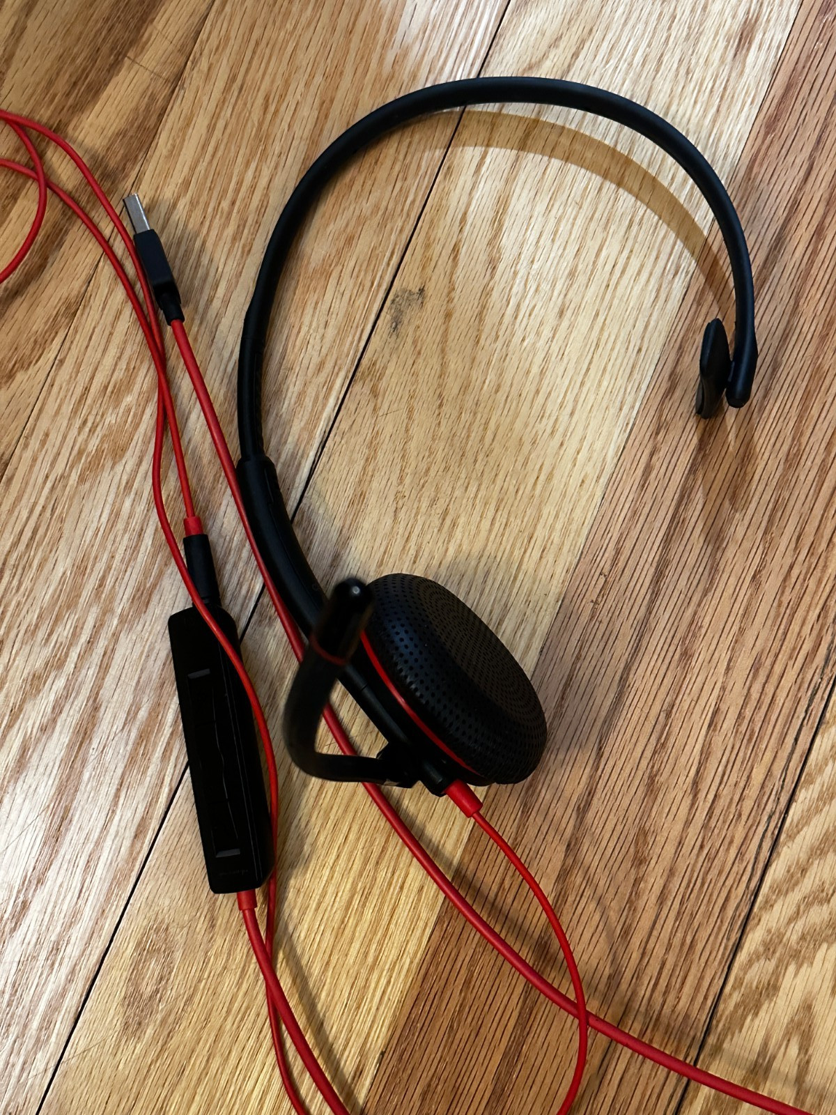 Plantronics Poly Model C3200 Corded UC Headset USB-C - Used once
