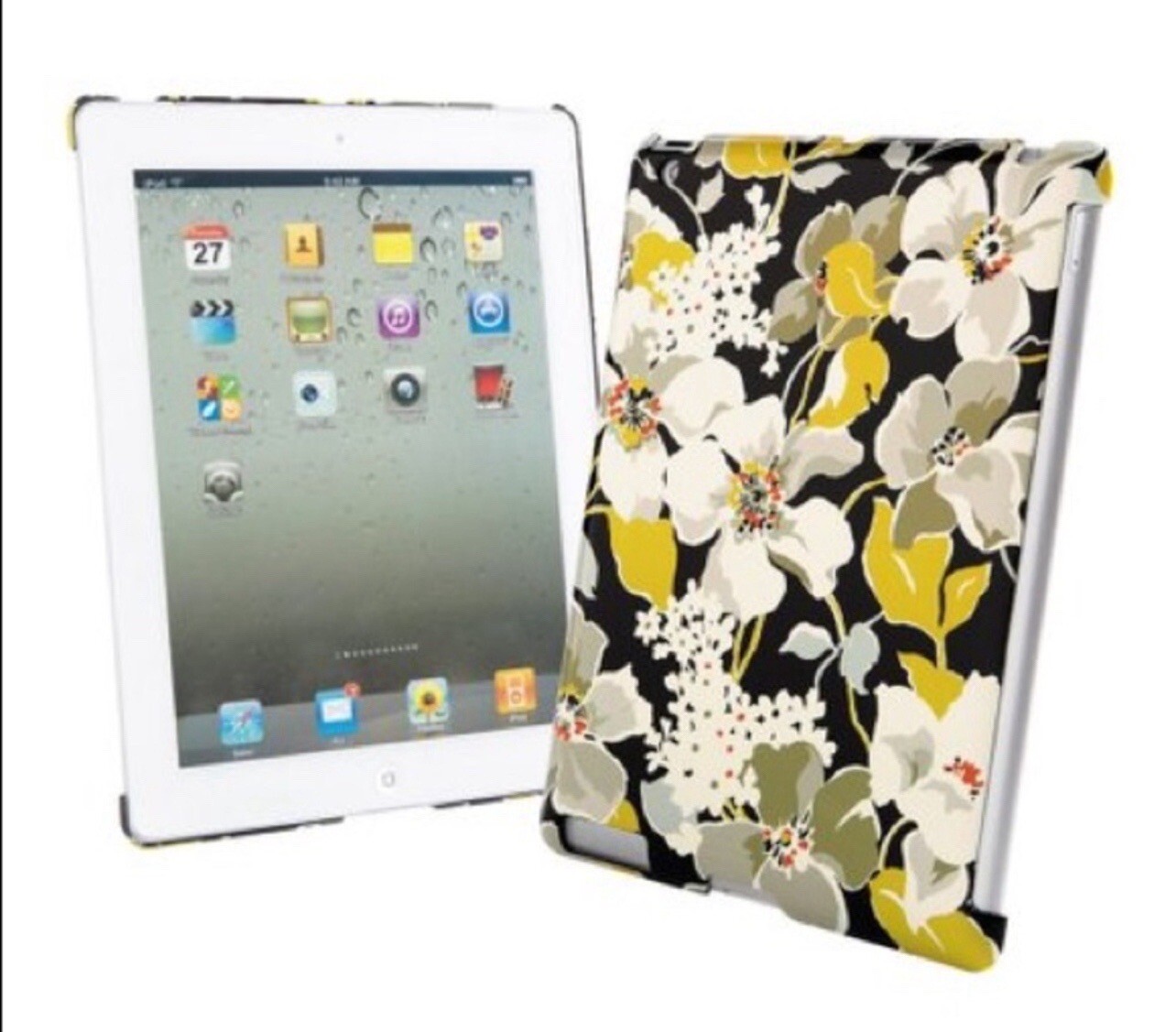 Vera Bradley Snap On Hard Plastic Case for iPad 2 & 3 Dogwood NIB