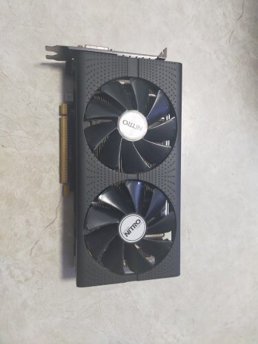 SAPPHIRE ADM Radeon RX580 8GB GDDR5 2304SP Graphics Card Video Card HDMI DVI DP