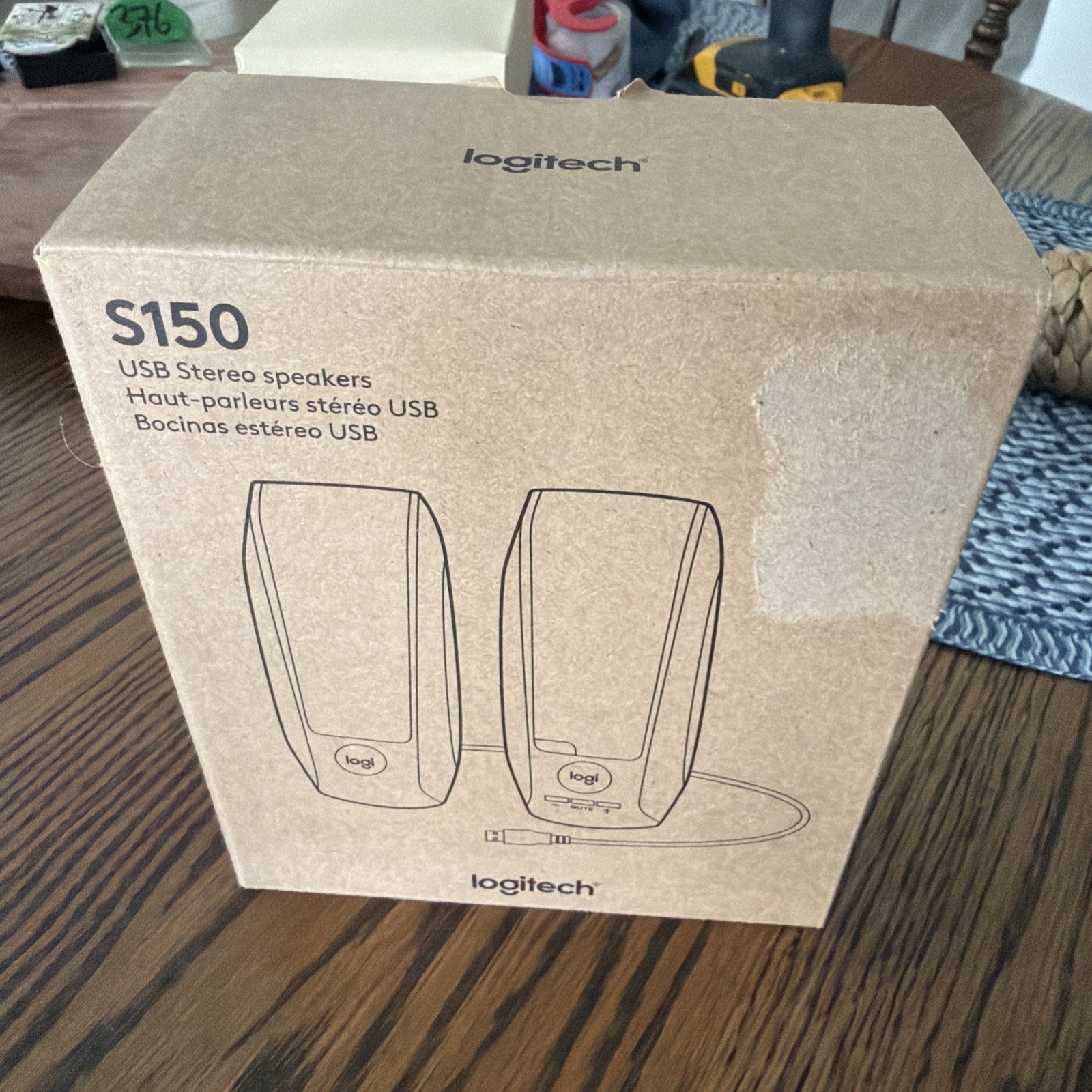 NEW Logitech S-150 USB Powered Computer Speakers with Digital Sound Pair Set