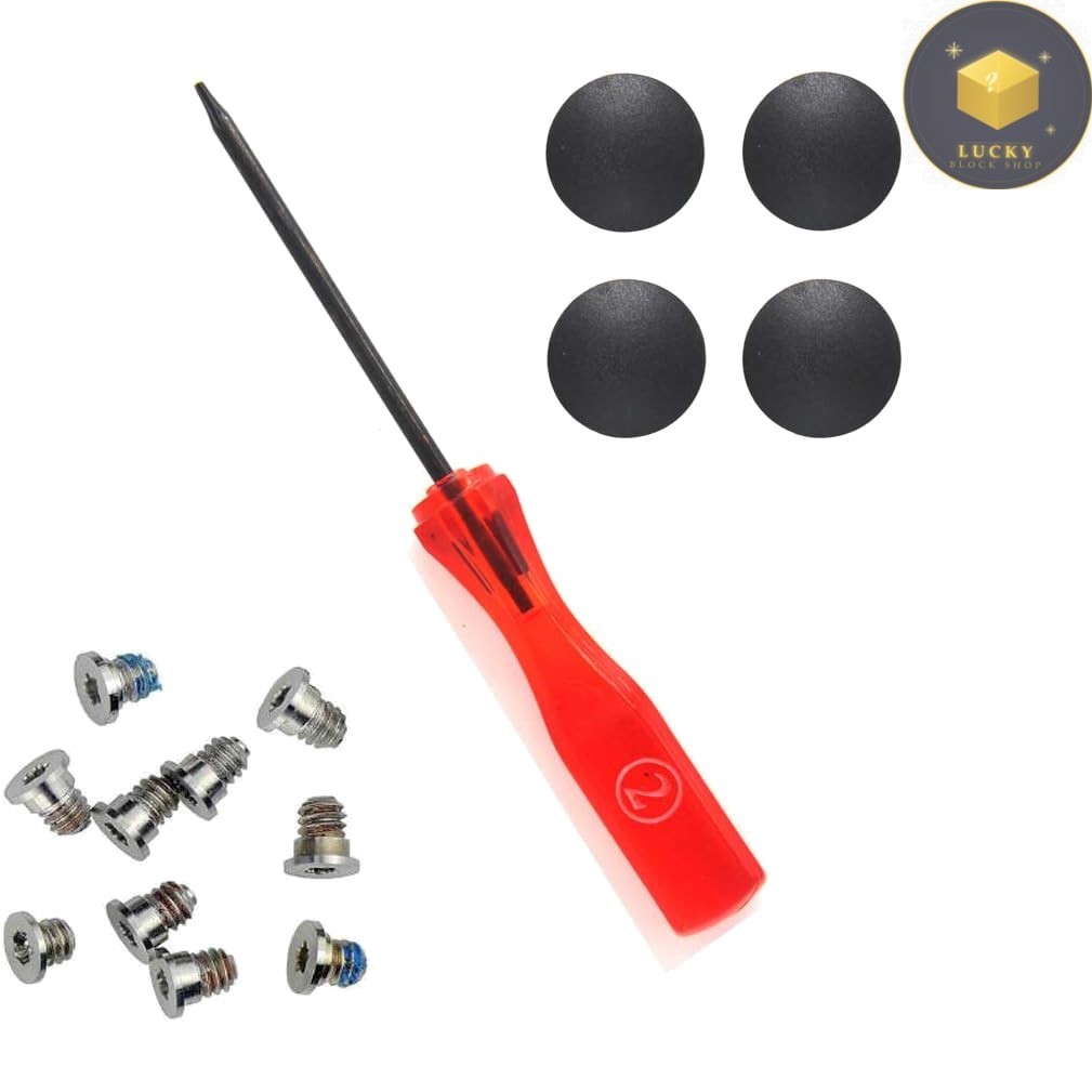 Complete Repair Set: 4 Rubber Feet & 10 Screws for MacBook Pro A1425 A1502 A1398