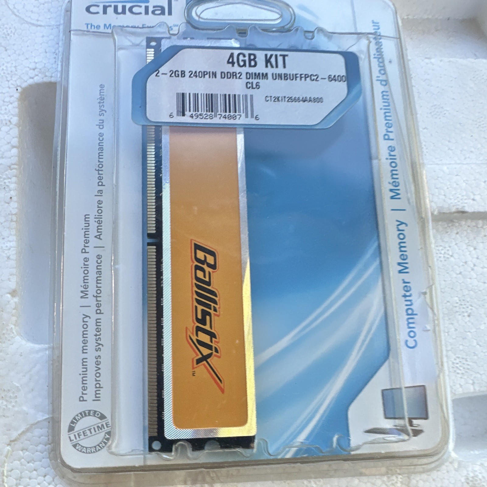Crucial Memory  Computer 2gb Memory Card