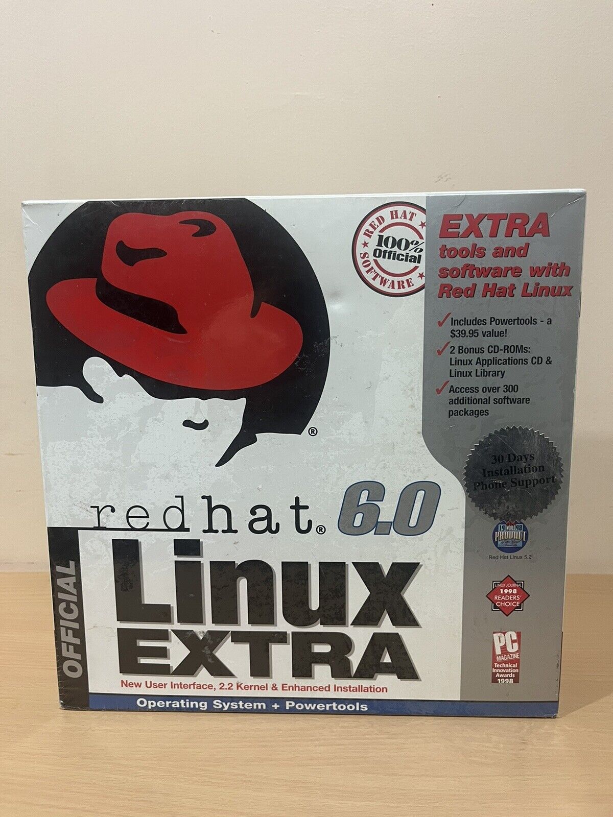 Vintage Red hat Linux 6.0 Extra Operating System Software NEW Sealed 1999