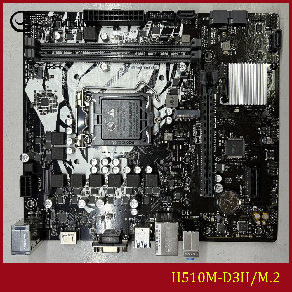 FOR ASUS H510M-D3H/M.2 DDR4*2 LGA 1200 64GB HDMI VGA Micro ATX Motherboard Test