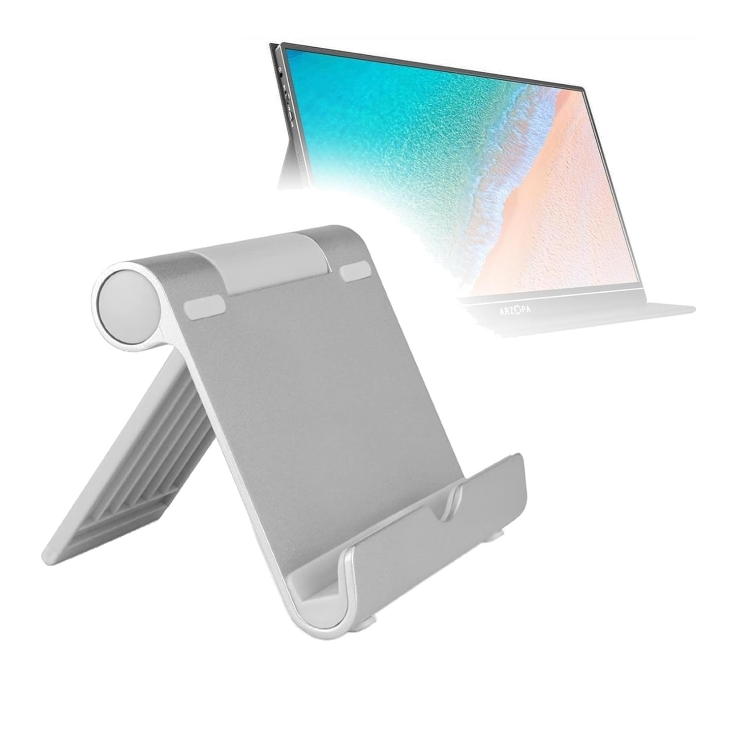 Stand and Mount Compatible with ARZOPA Portable Monitor S1 Table 15.6 in - Ve...