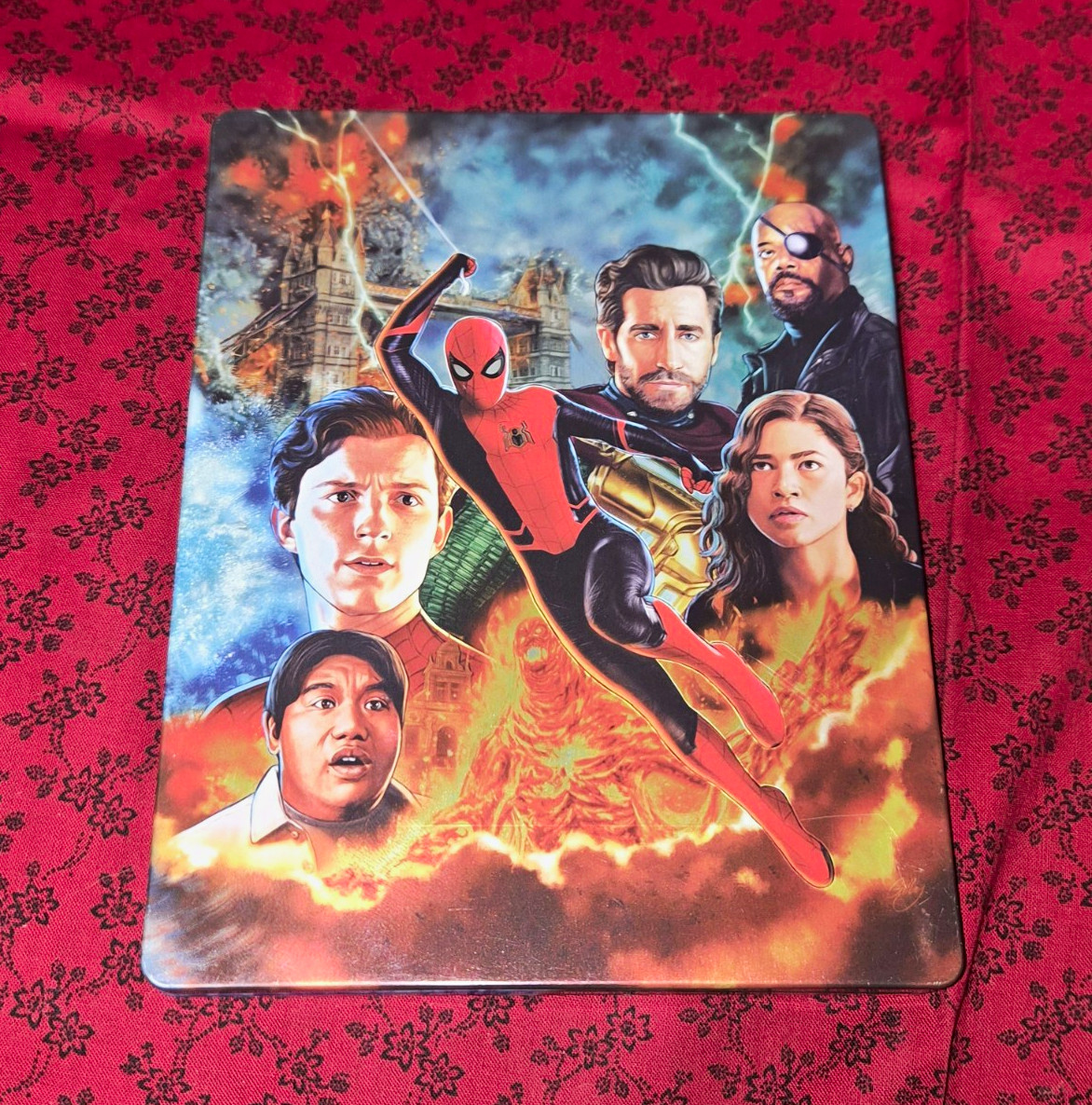Spider-Man Far From Home Pictorial Multicolor Mouse Pad Set, 2-Piece