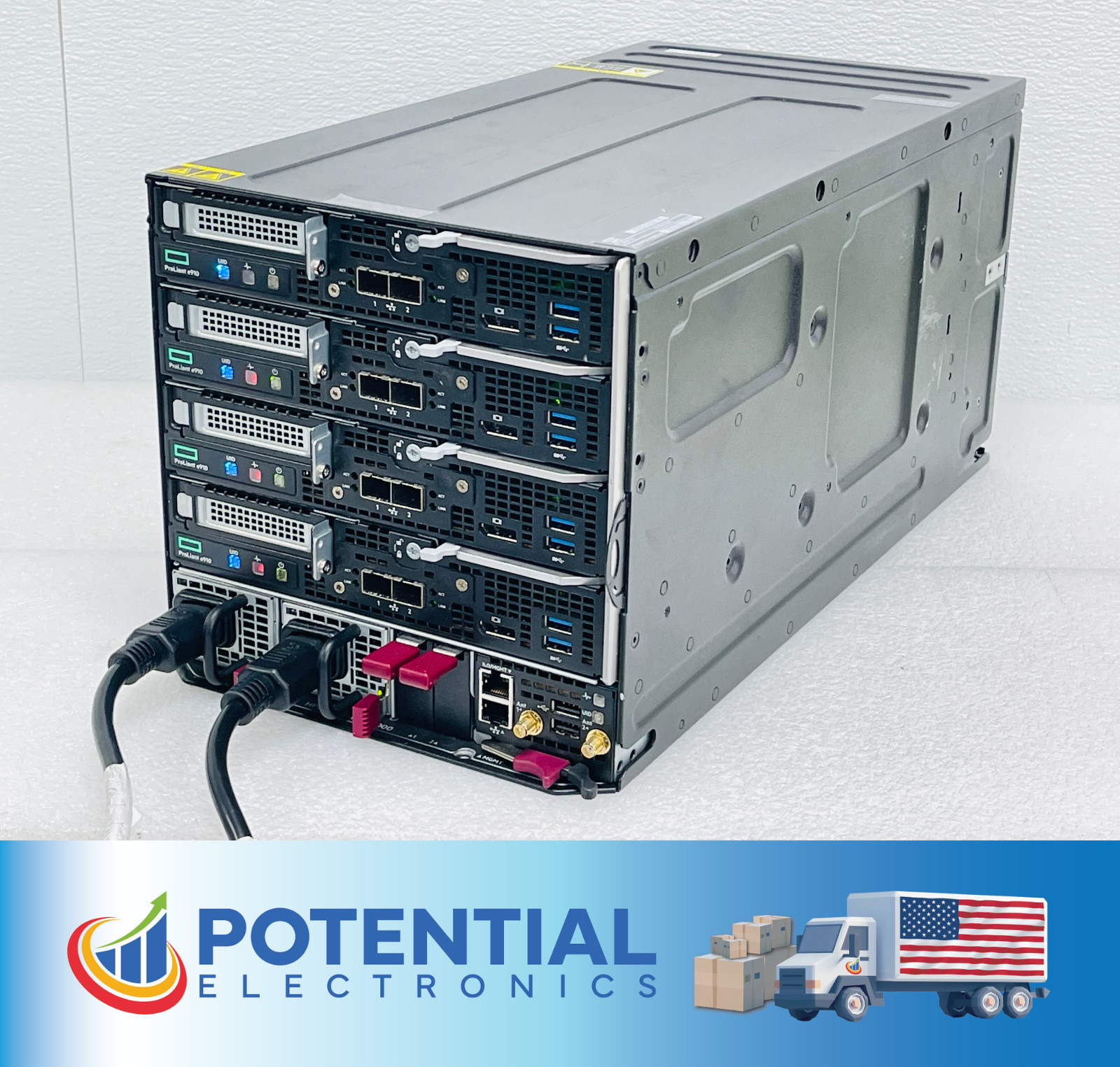 USED - HPE Edgeline EL8000 Converged Edge System With 4x ProLiant E910