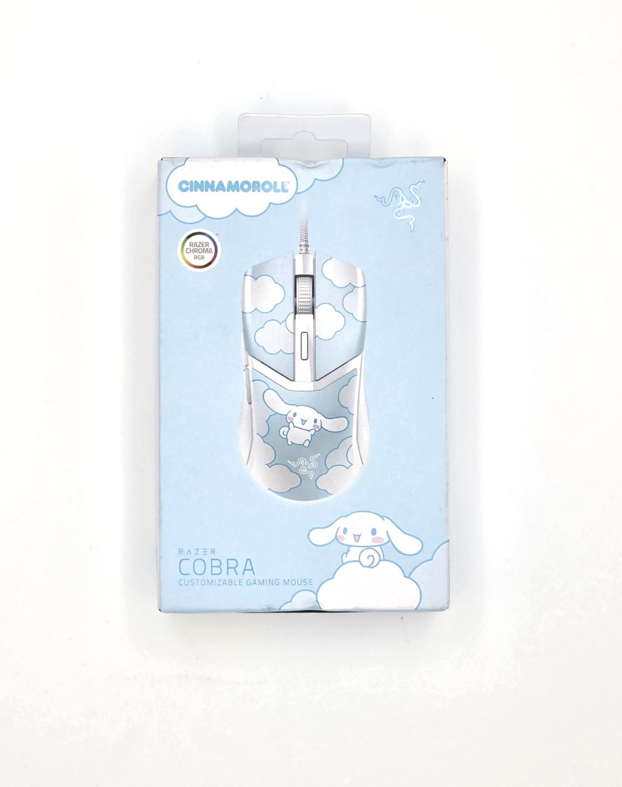 Razer Cobra Gaming Mouse Sanrio Cinnamoroll Edition Chroma RGB 8500 DPI