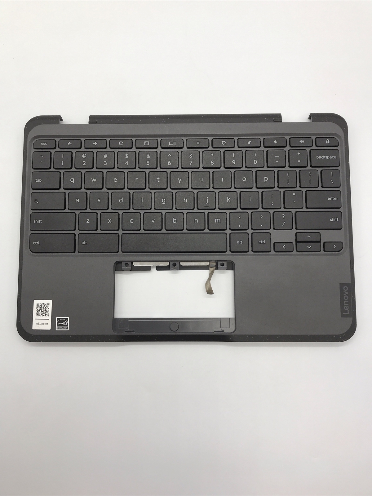 OEM Lenovo 300e Gen 3 Chromebook US Keyboard Palmrest AP37X000720