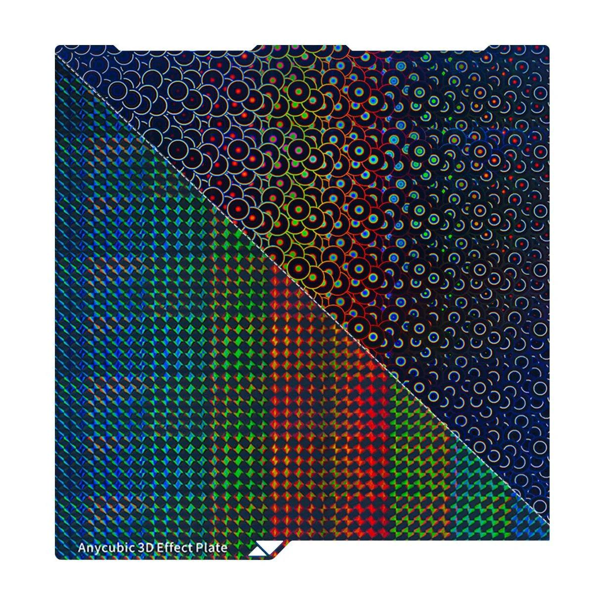 250x250mm Patterned PEI Plate for Kobra 3, Kobra 3 V2 Series