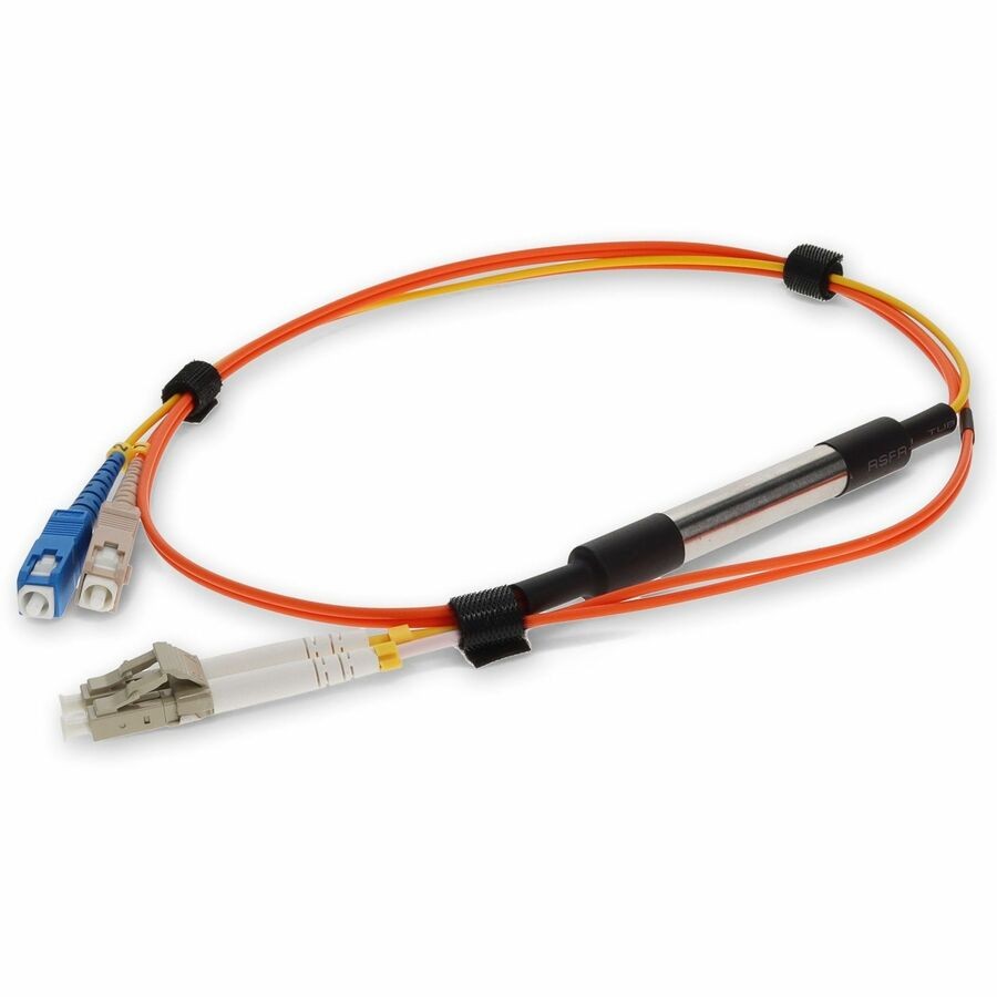 AddOn 2m Cisco CAB-MCP-LC-2M Compatible LC (Male) to SC (Male) Orange OM1 & OS1