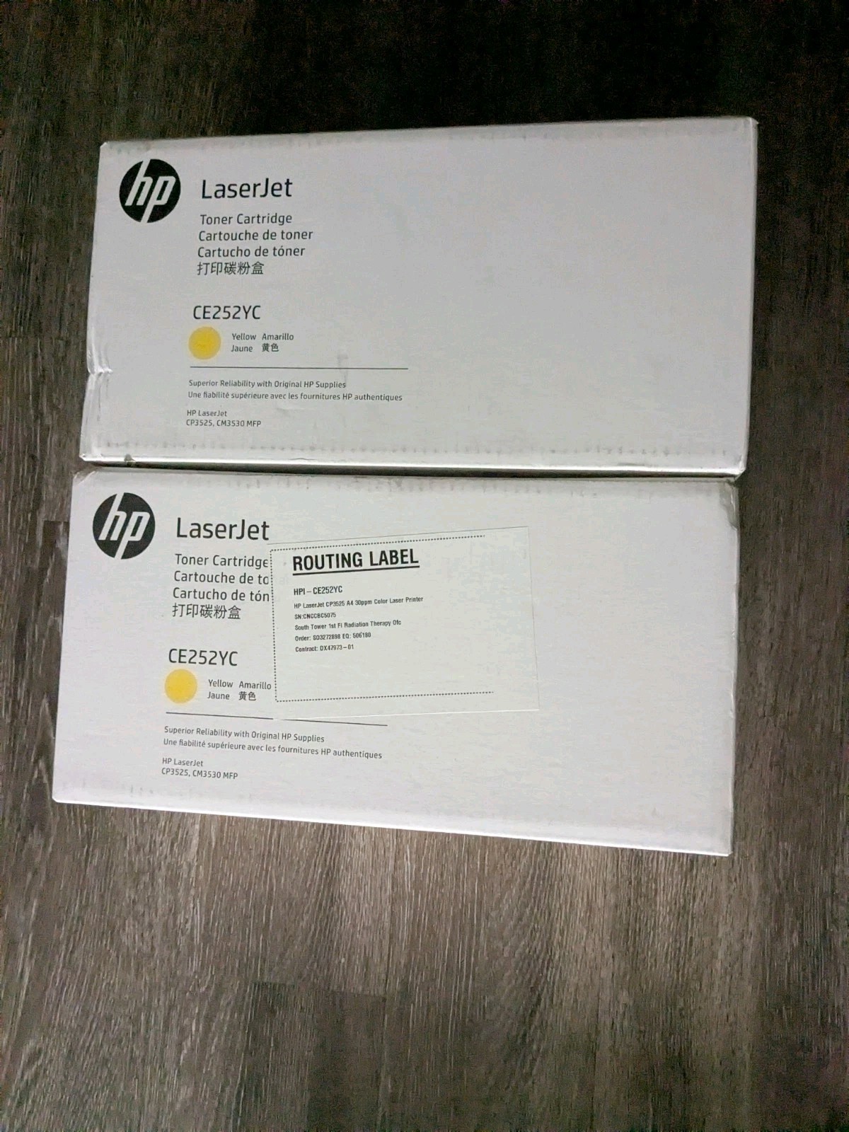 GENUINE HP CE252YC Contract Yellow Toner Cartridge-NEW