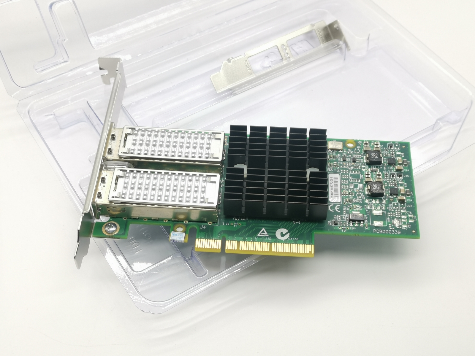 CX354A Mellanox MCX354A-QCBT ConnectX-3 QDR Infiniband 10GigE Dual ports