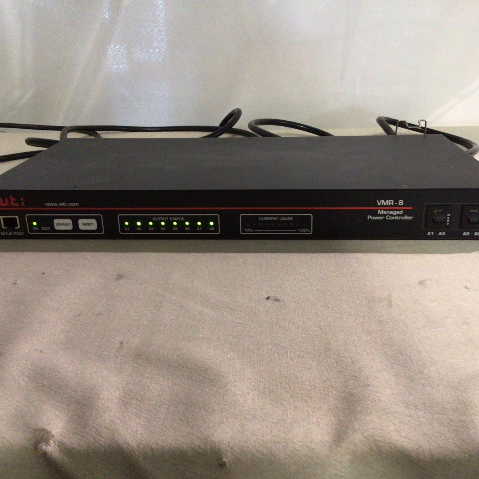 WTI VMR-8 Managed Power Controller VMR-8