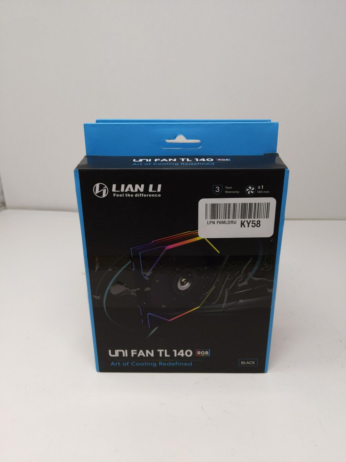 *MISSING ACC* Lian Li Uni Fan TL140 RGB Black PC Case Fans 2 Pack