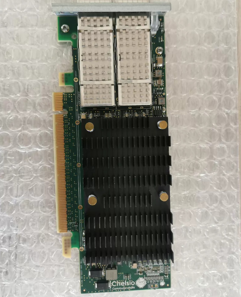 Chelsio T62100-LP-CR 110-1220-60 100GbE Dual Port Low Profile Network Card