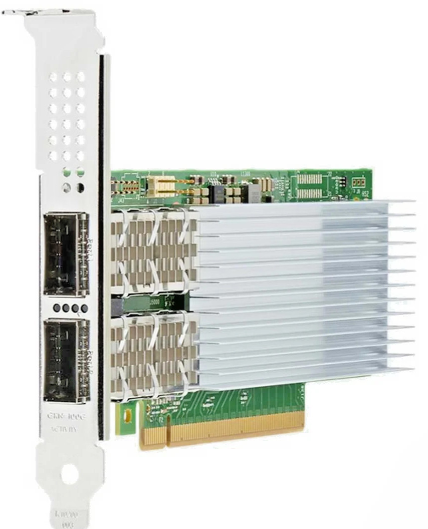 P21112-B21 HPE INTEL E810-CQDA2 ETHERNET 100GB 2-PORT QSFP28 CARD P22201-001.