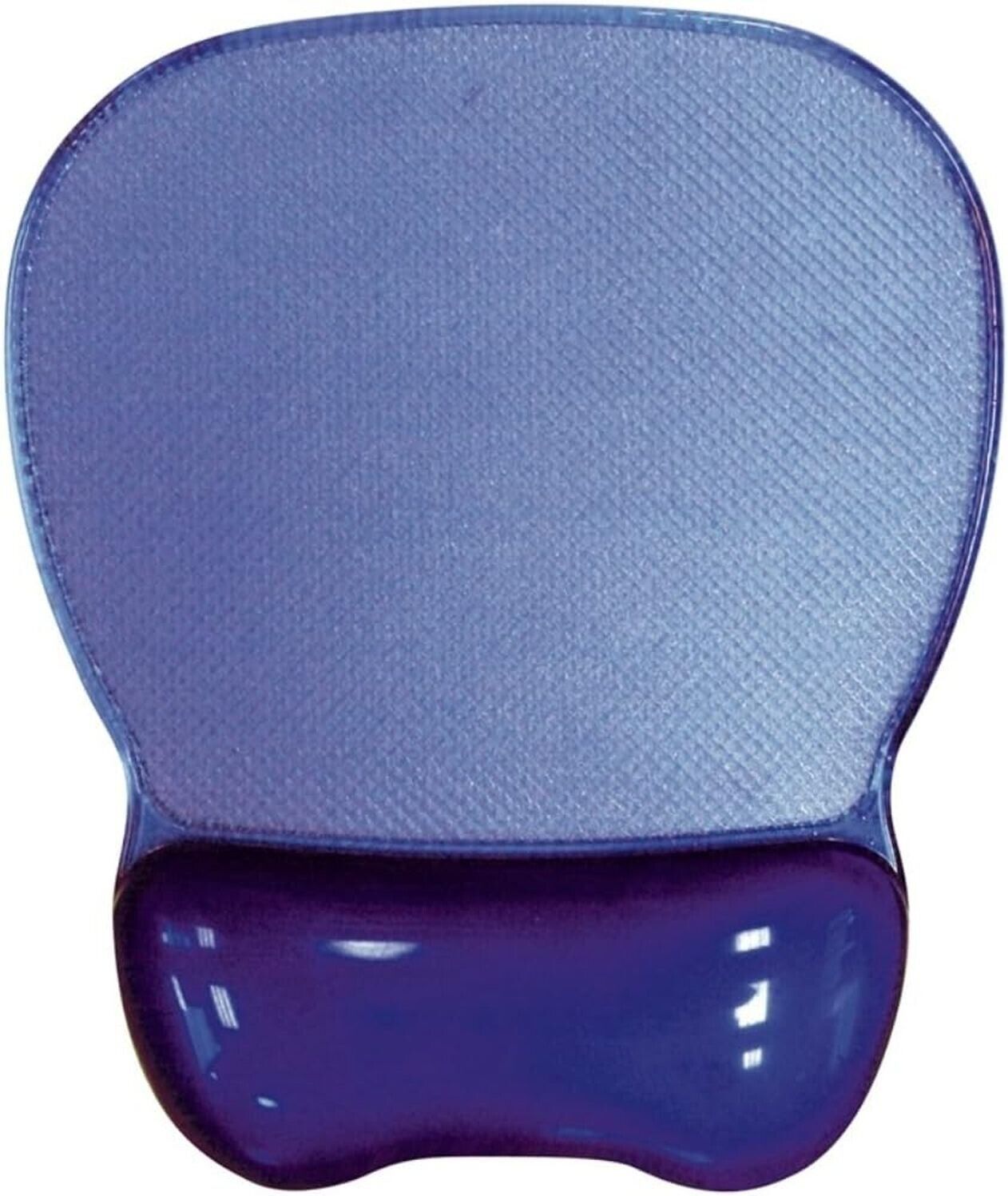 Aidata CGL003P Crystal Gel Mouse Pad Wrist Rest, Purple, Ergonomic Design