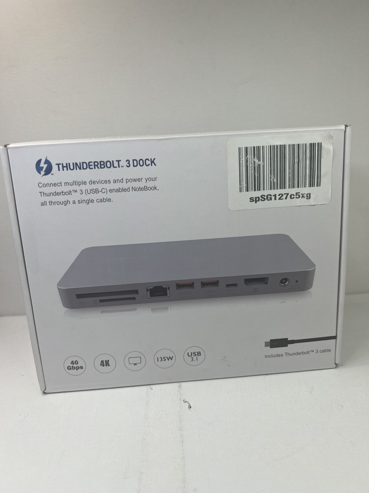 LXT Thunderbolt 3 Dock Docking station USB C
