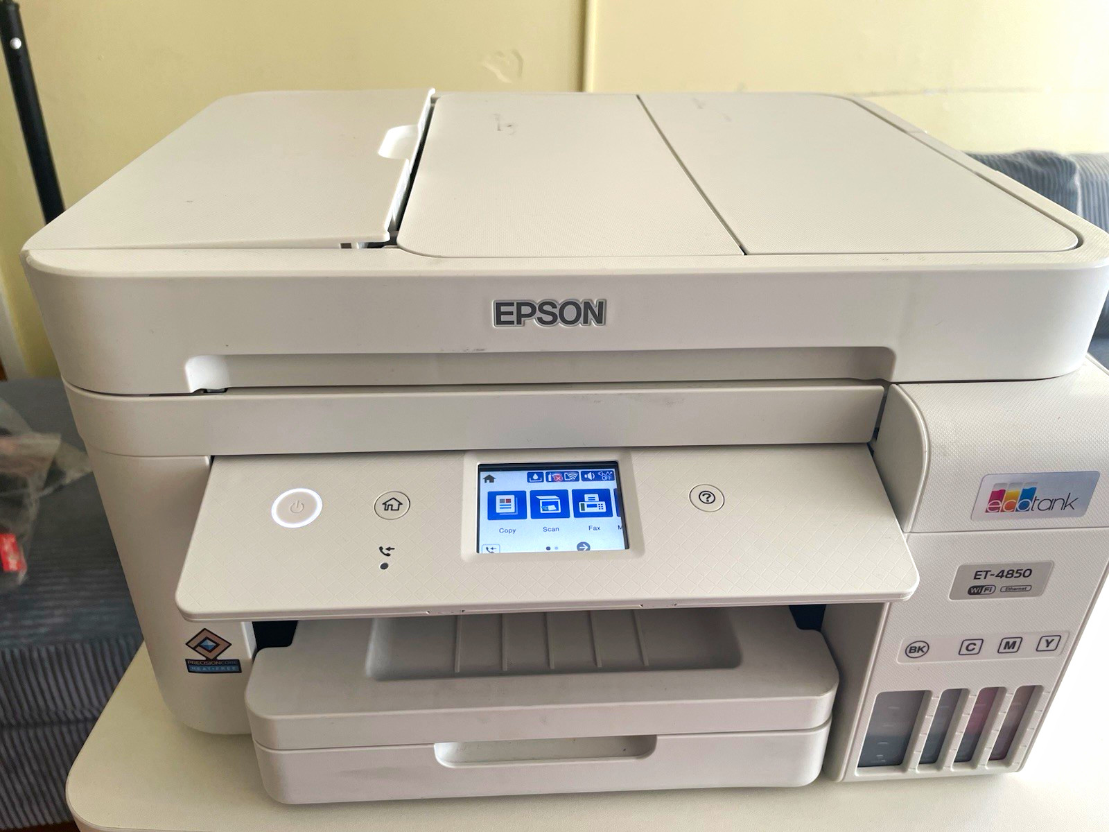 Epson EcoTank ET-4850 Wireless Color All-in-One Supertank Printer