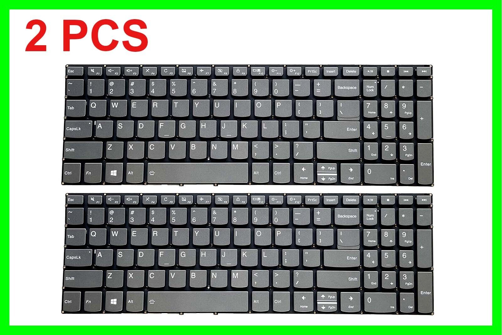 2pcs Durable Backlit Keyboard for Lenovo IdeaPad 3-15ADA05 3-17ADA05 3-17IIL05