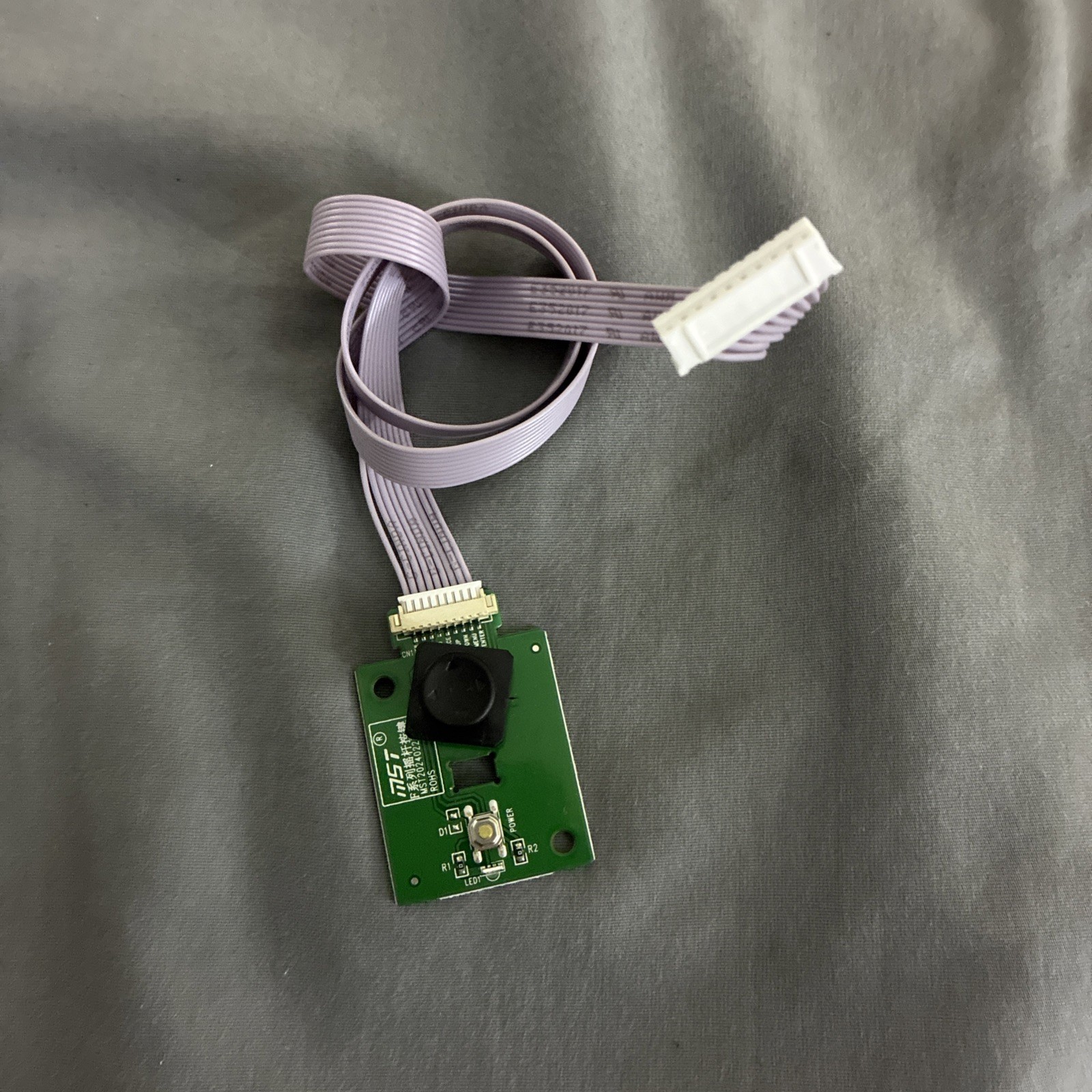 Sansui ES-27C1 Monitor Power Button Joystick Control Board JY5 OEM Replacement