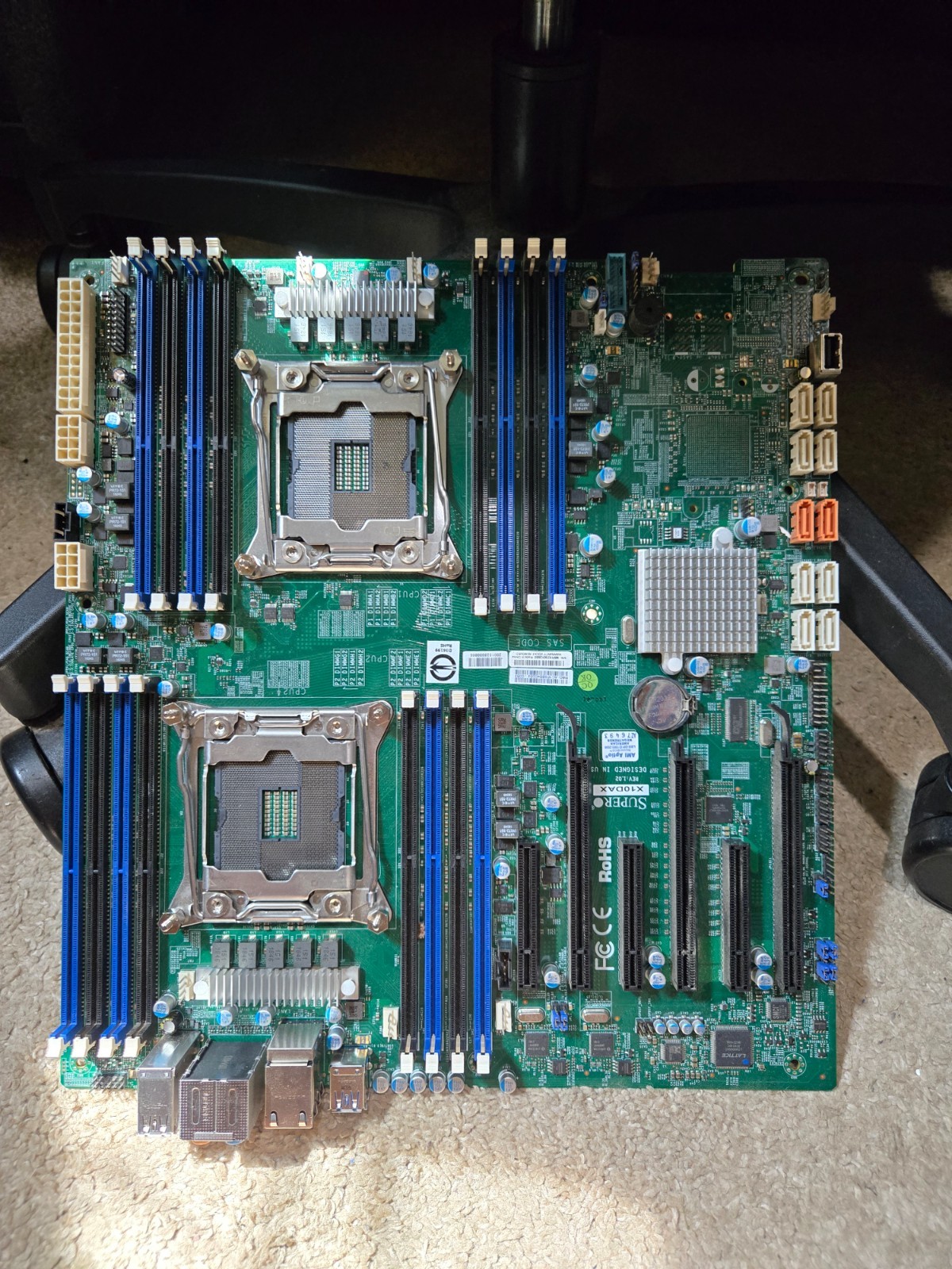 1PC USED SUPER X10DAX MOTHER BOARD