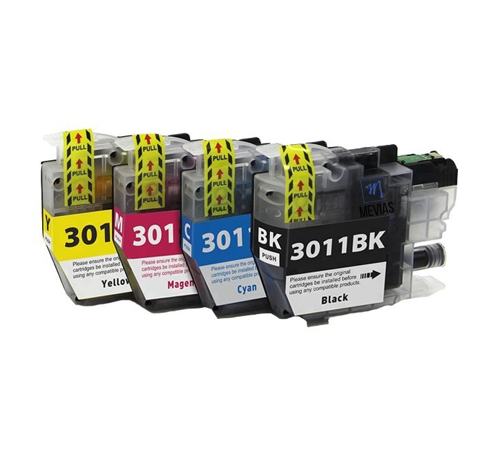 4Pk LC3011 LC-3011 Ink for Brother MFC-491DW MFC-497DW MFC-690DW MFC-895DW