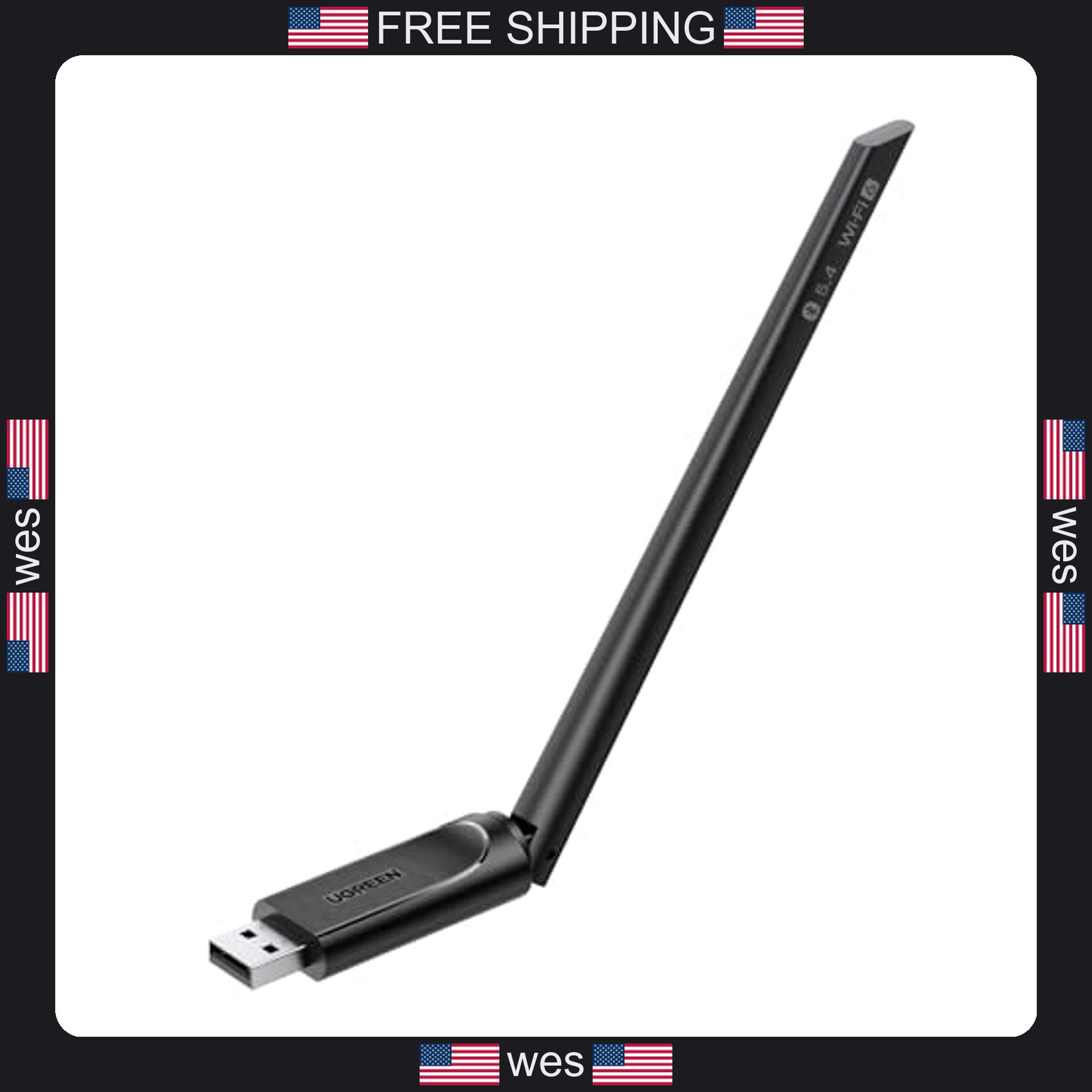 UGREEN WiFi 6 and Bluetooth 5.4 USB Adapter for Desktop PC