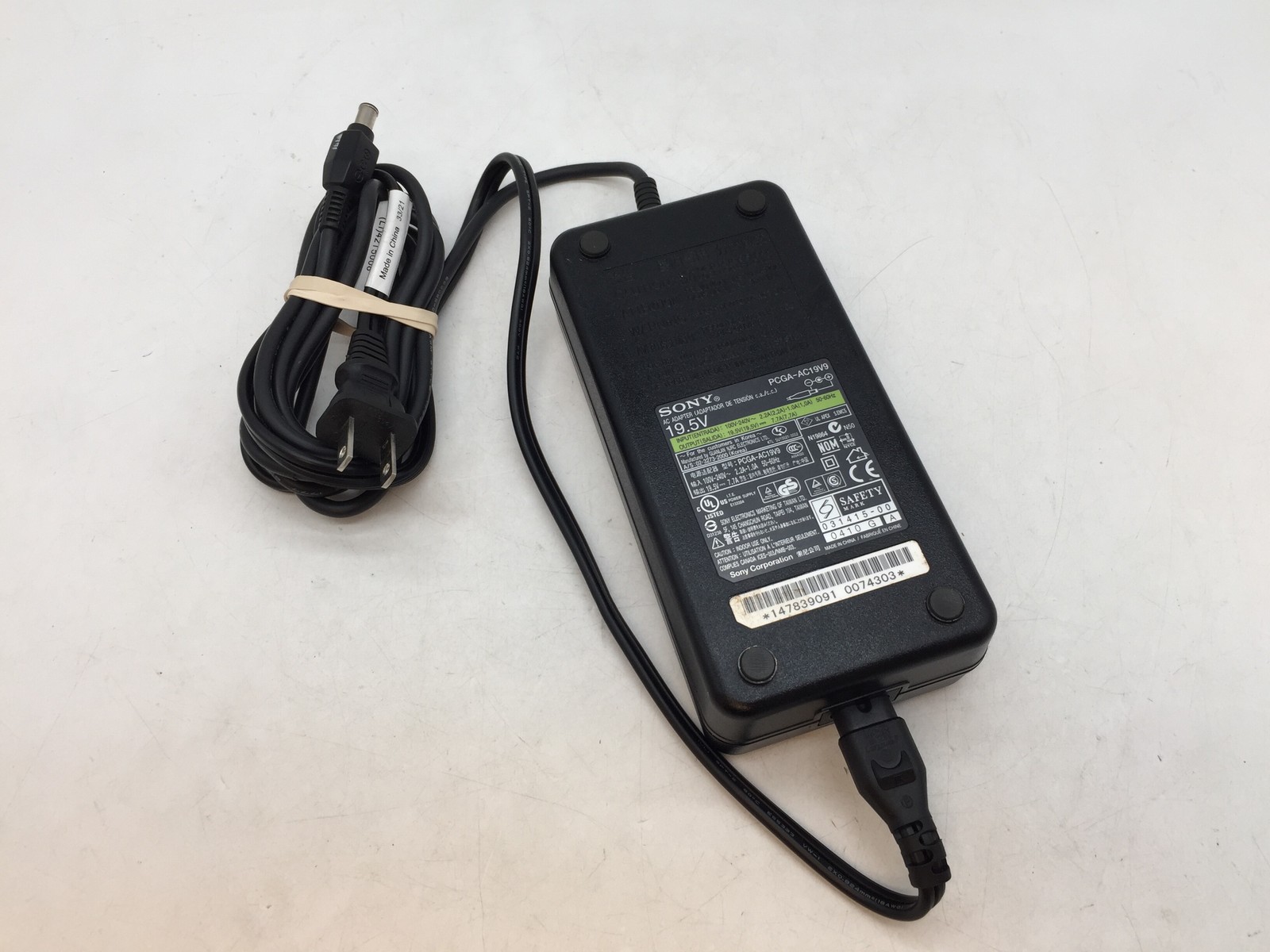 Sony Laptop Charger AC Adapter Power Supply PCGA-AC19V9 19.5V FREE S/H