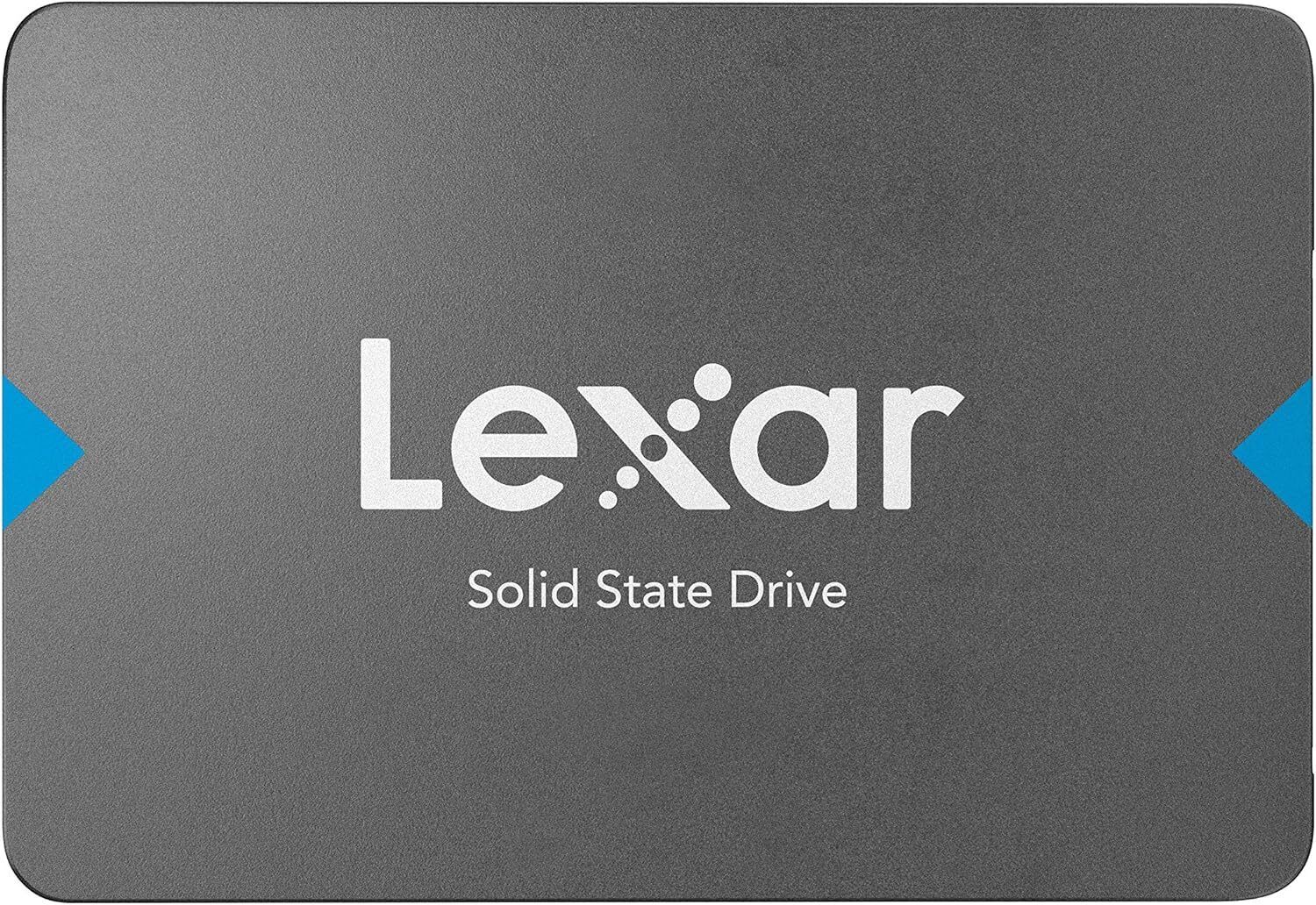 Lexar 240GB NQ100 SSD 2.5” SATA III Internal Solid State Drive, 240GB, Gray