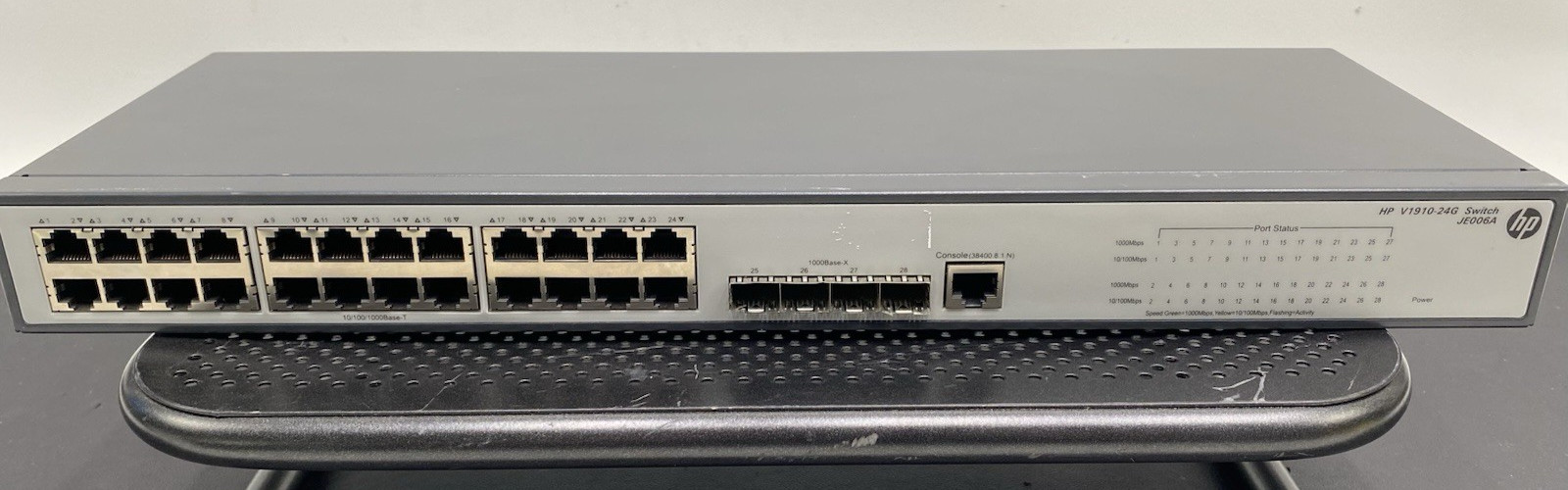 HP 3Com JE006A V1910-24G 24-Port L2+ Gigabit Managed Ethernet Switch