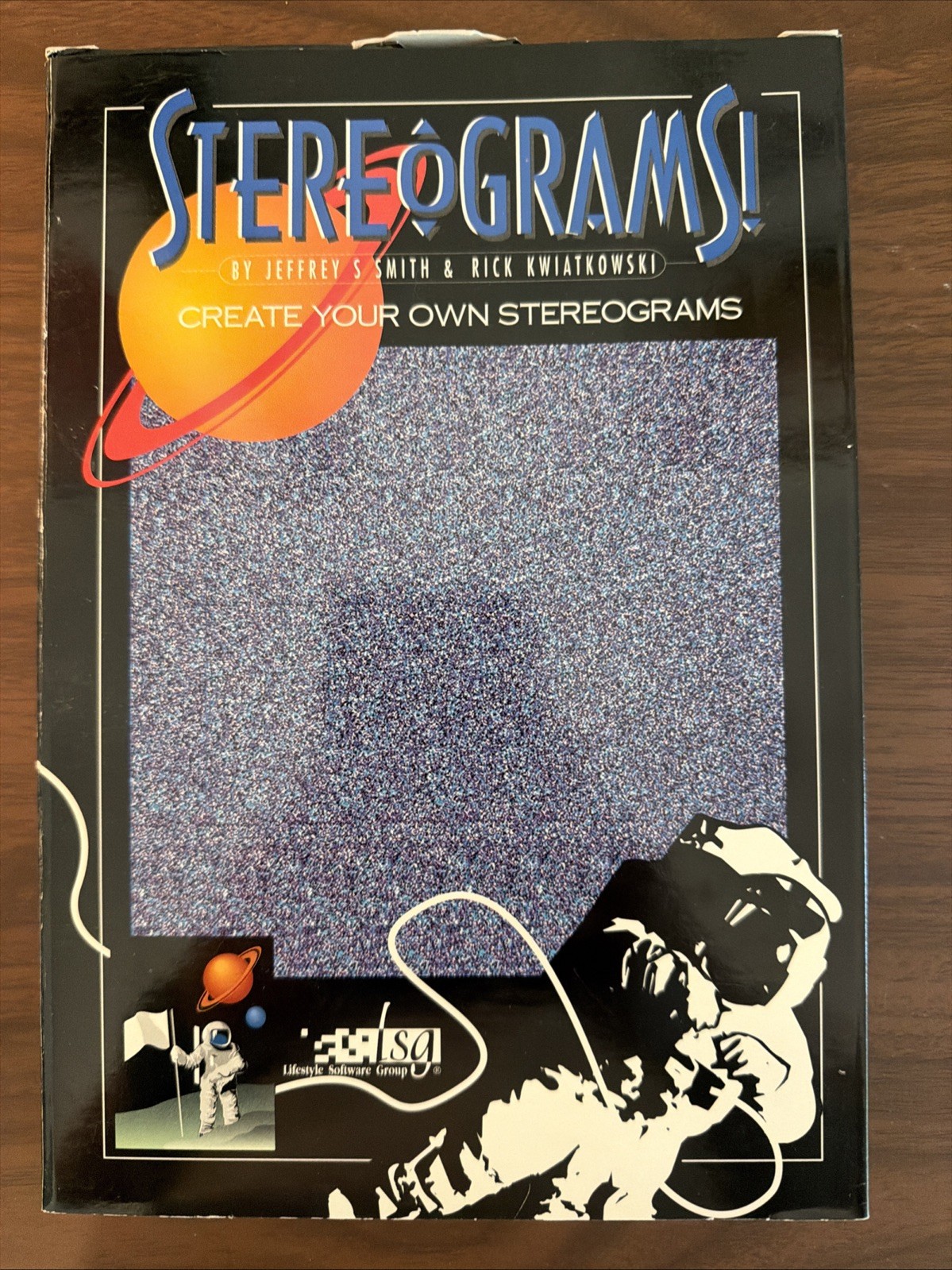 Vintage STEREOGRAMS PC Software Windows 3.1 1990s LSG Big Box NEW SEALED
