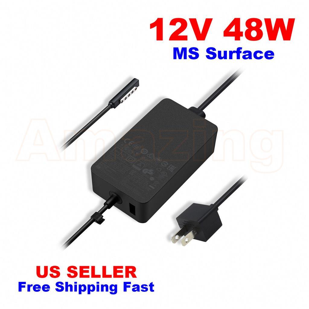 12V 4A 48W NEW for Microsoft Surface RT 2 1 OEM Charger Power Supply Adapter