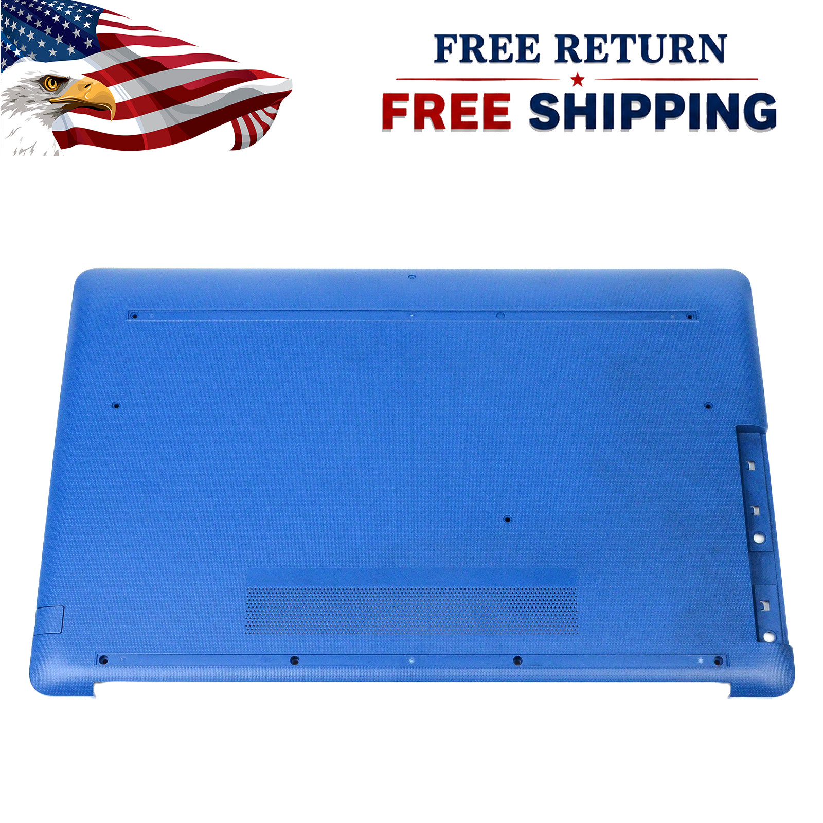 New Blue Laptop Bottom Case Base Enclosure for HP 17-BY 17T-BY 17-CA 17Z-CA US