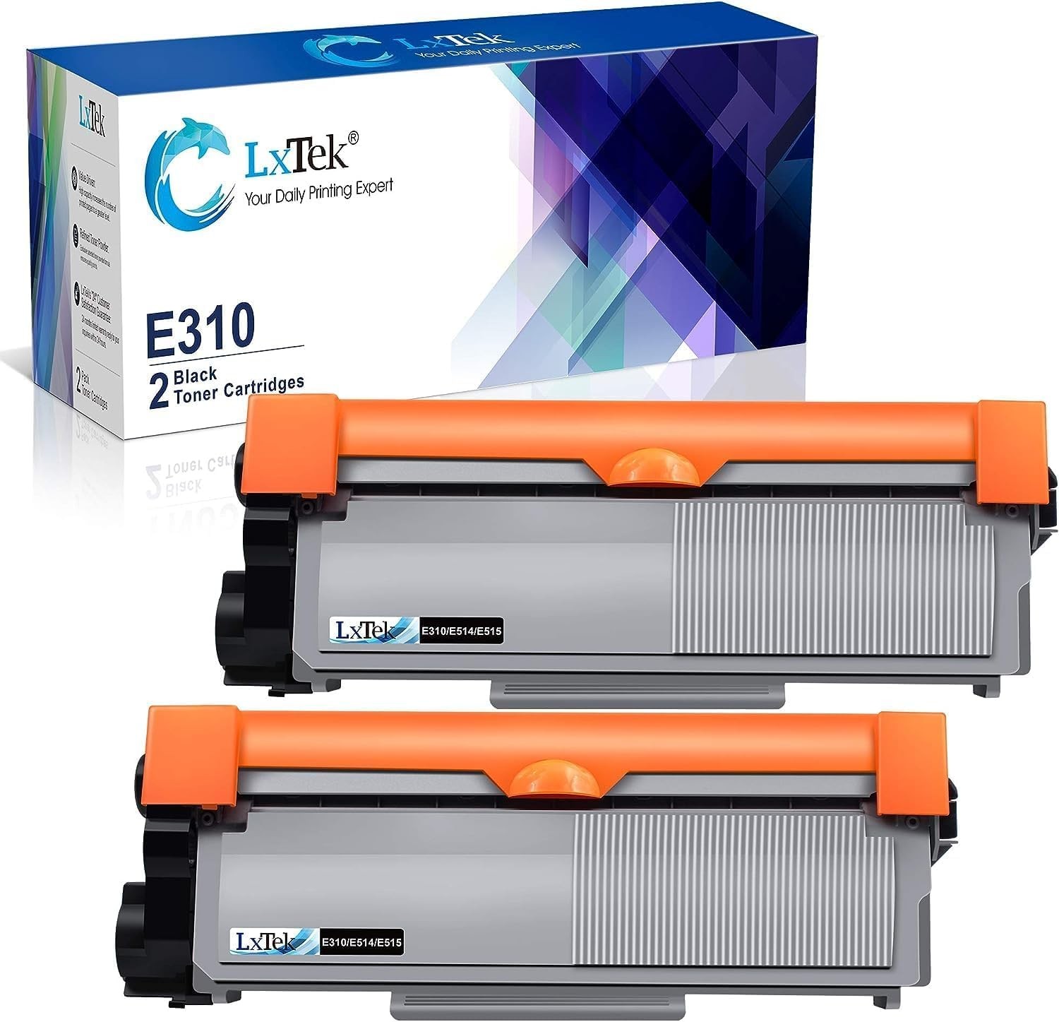 LxTek Compatible Toner Cartridge Replacement for Dell E310 E310dw E514 E515 P...