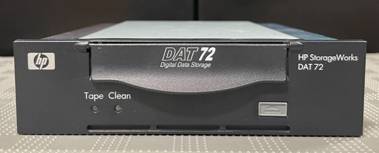 HP StorageWorks DAT 72  (Regulatory Model: BRSLA-05S1-DC)