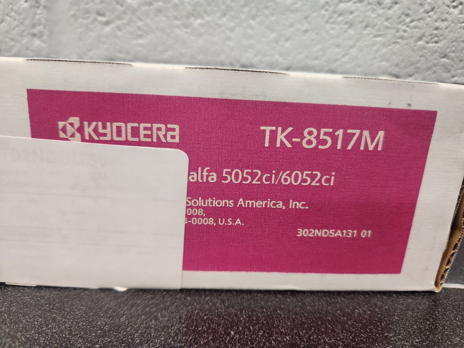 Kyocera Mita TK8517M Magenta OEM Toner Cartridge