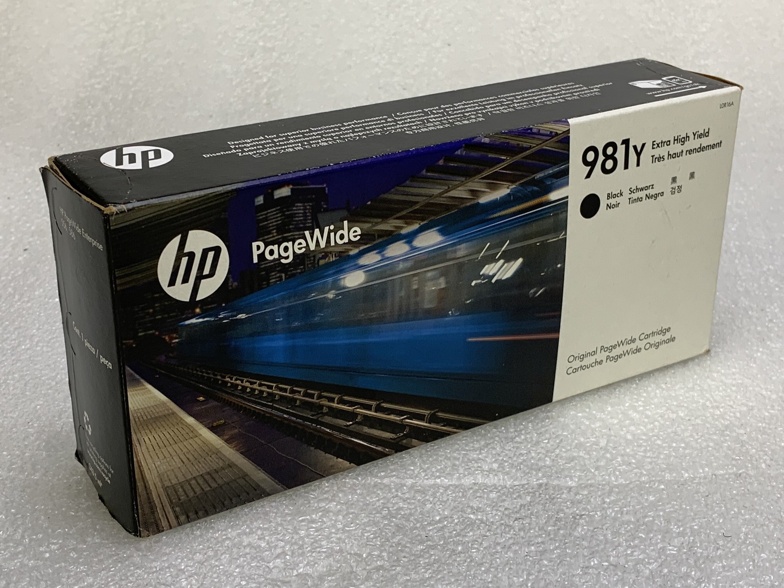 Genuine HP 981Y L0R16A Black PageWide Ink Cartridge NEW OEM SEALED 2020-2022