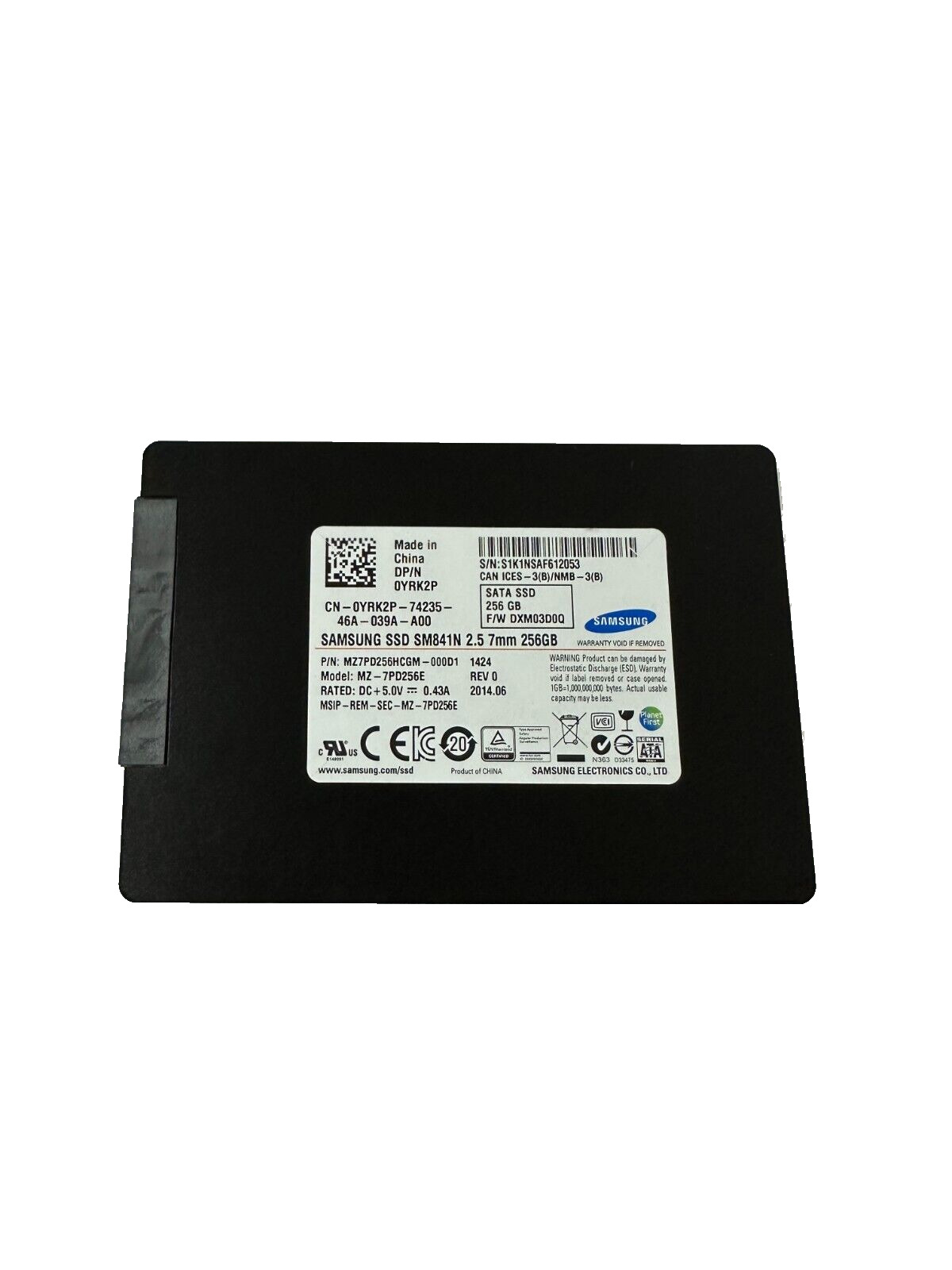 Samsung SSD SM841N 2.5\